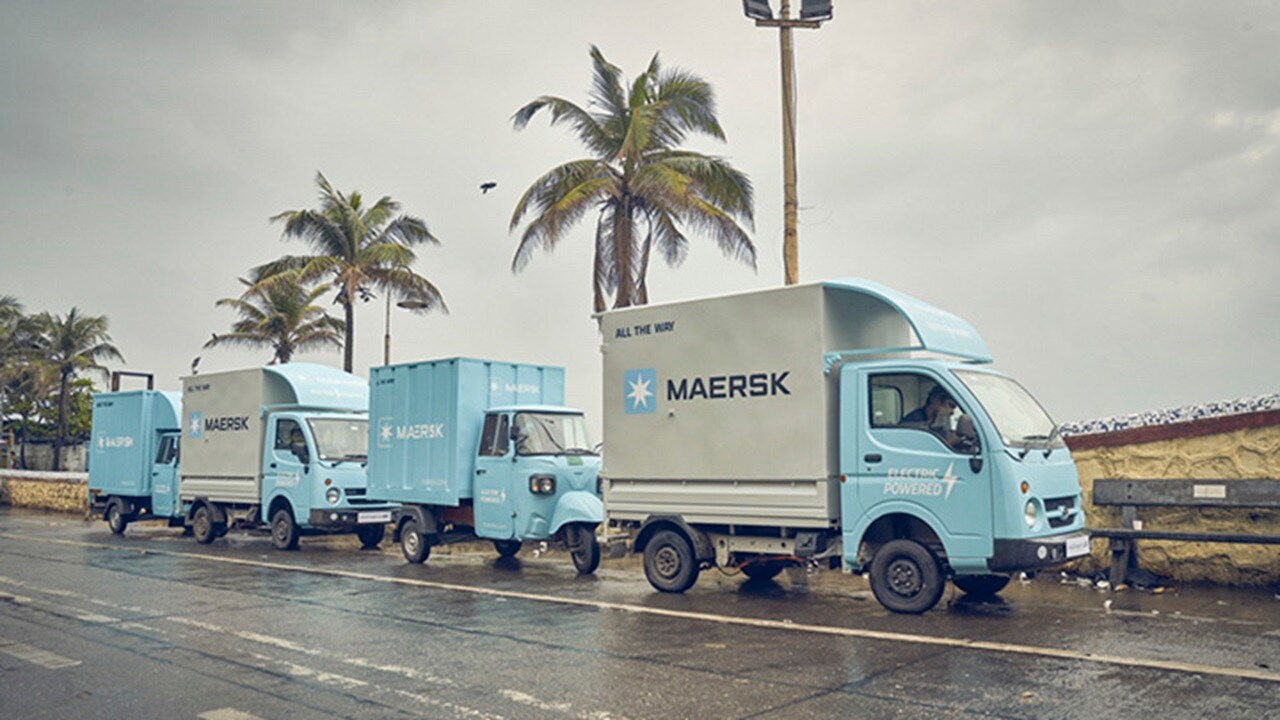Maersk EV van