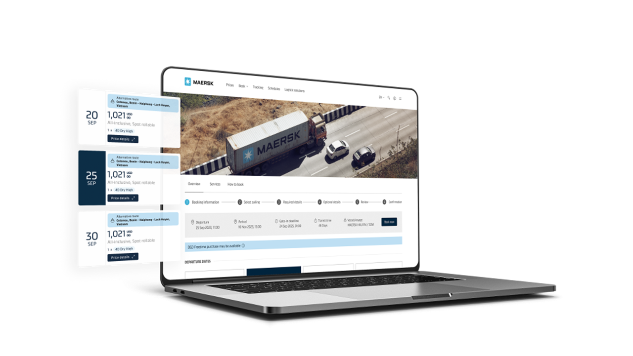 Book ocean and inland in one go