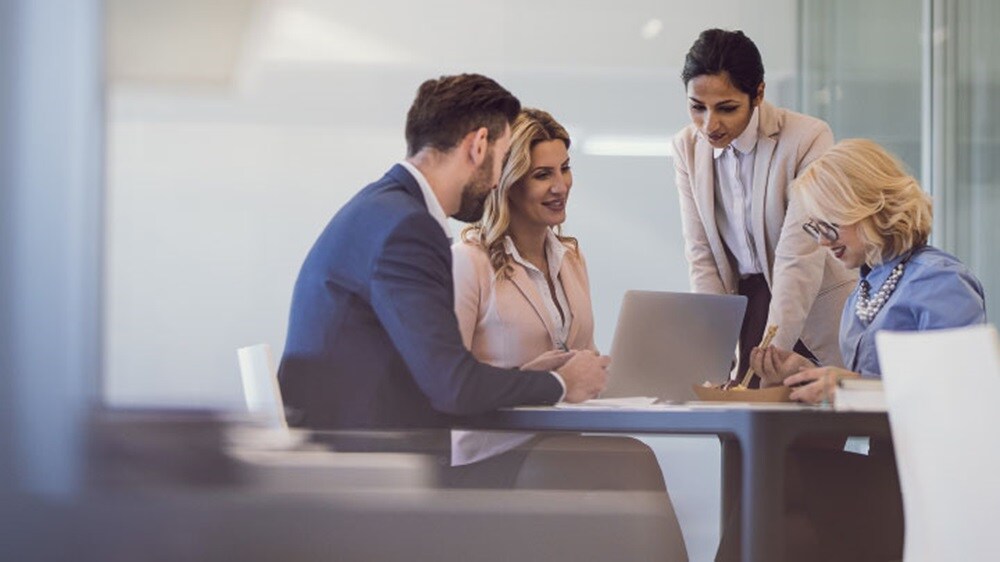 Group of people in meeting