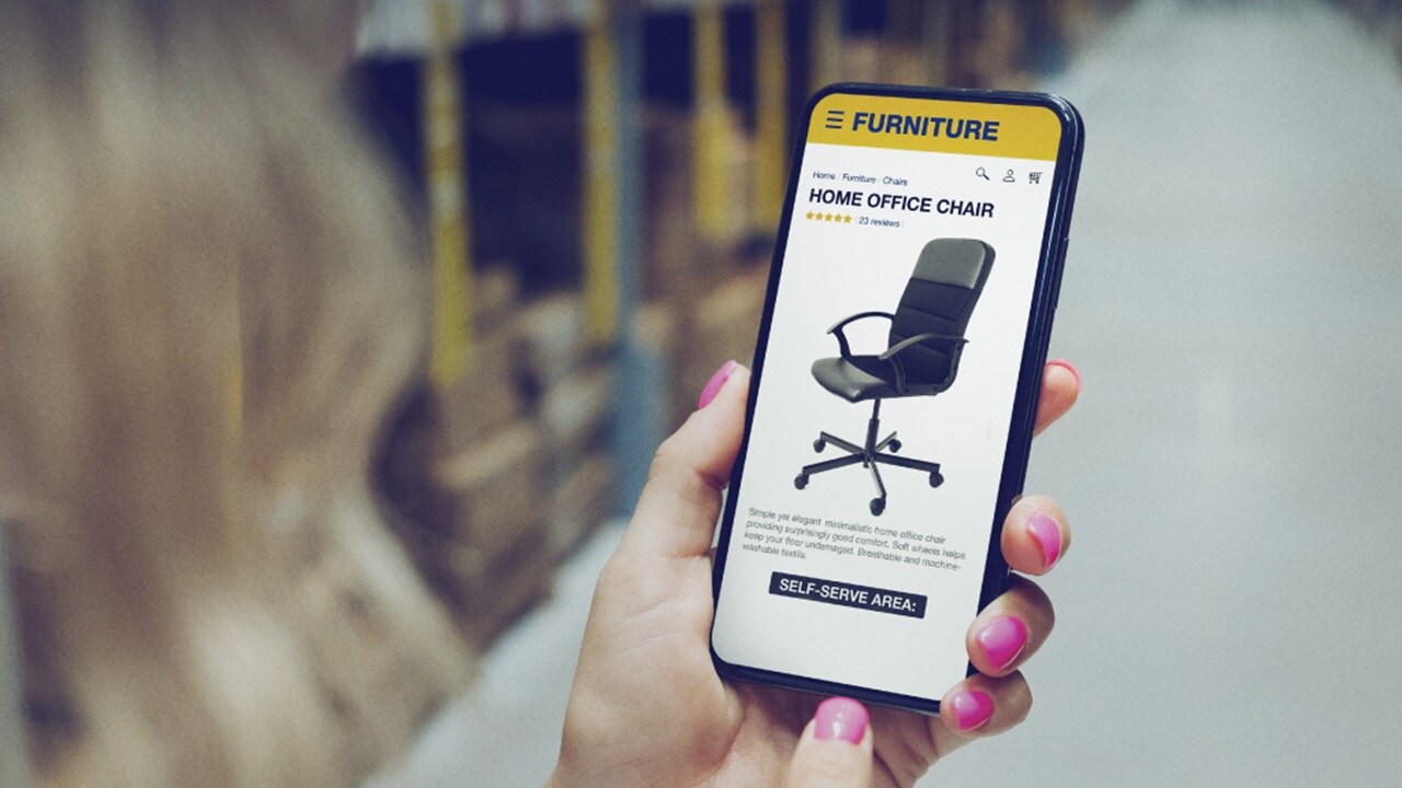 Close up of a female using a mobile phone