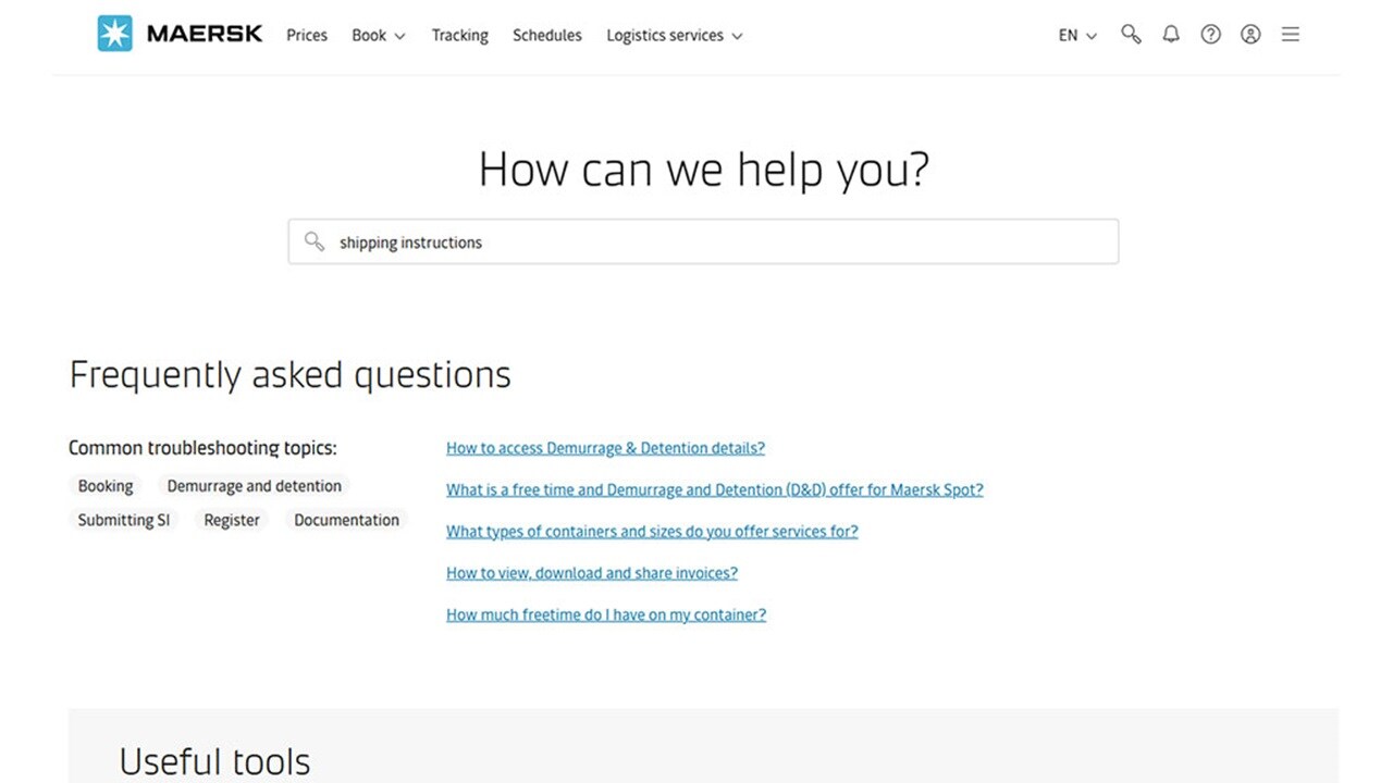 customer support service