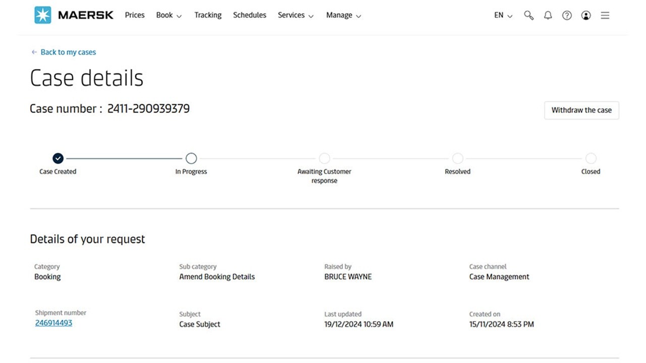 customer support service