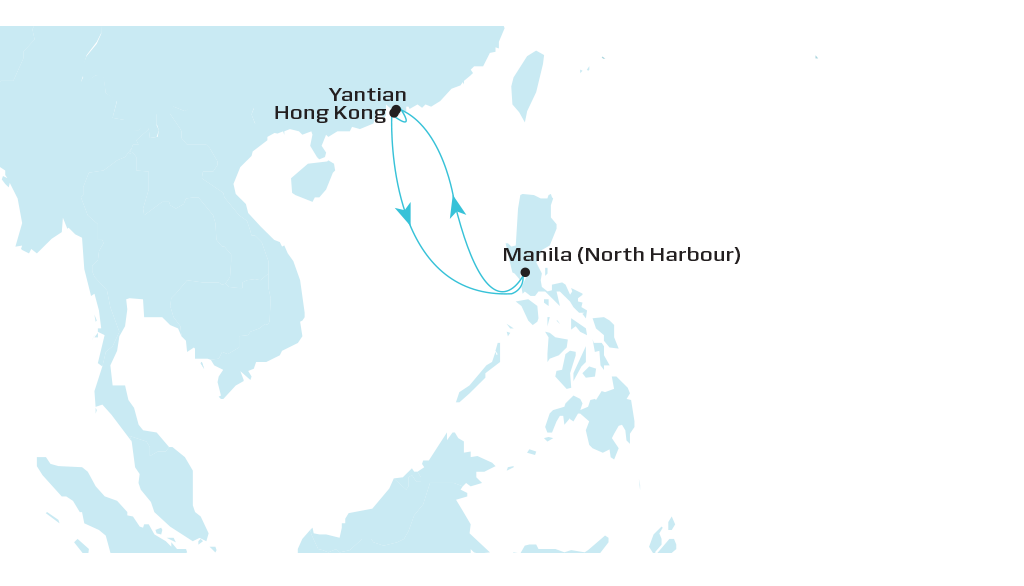 Philippine Feeder 5 map