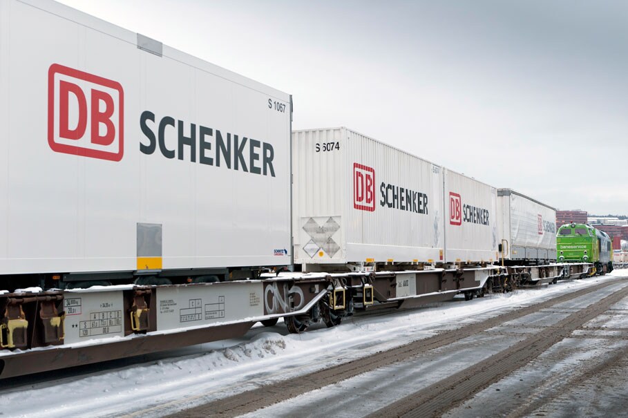 Train DB Schenker Containers