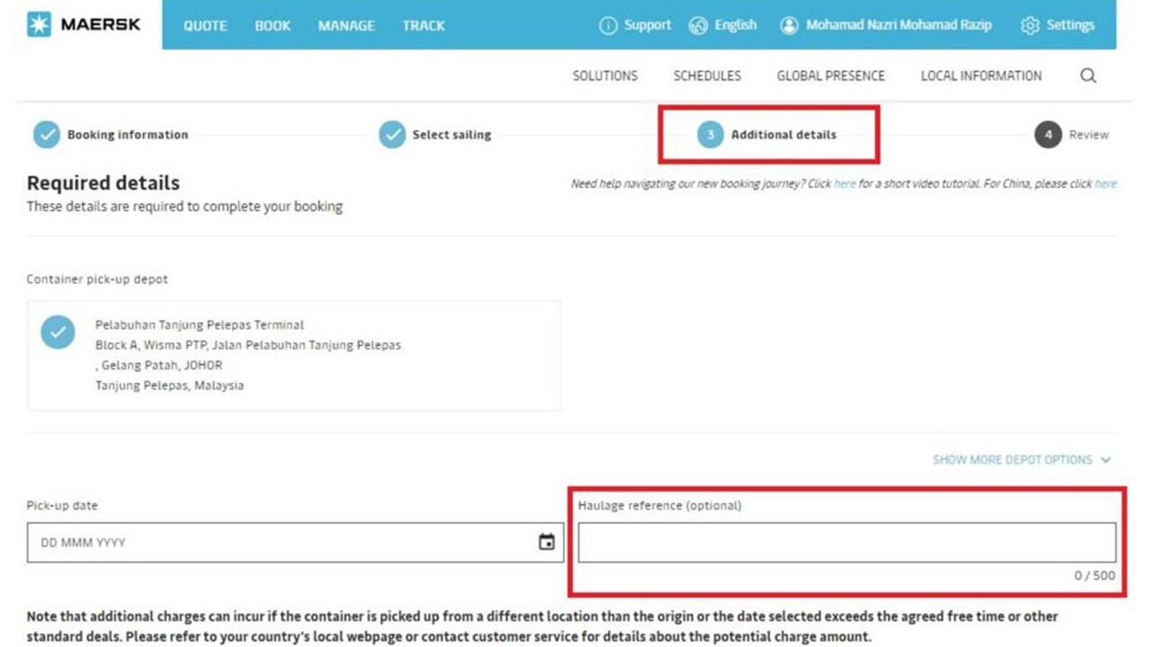 Booking Creations in Navis N4