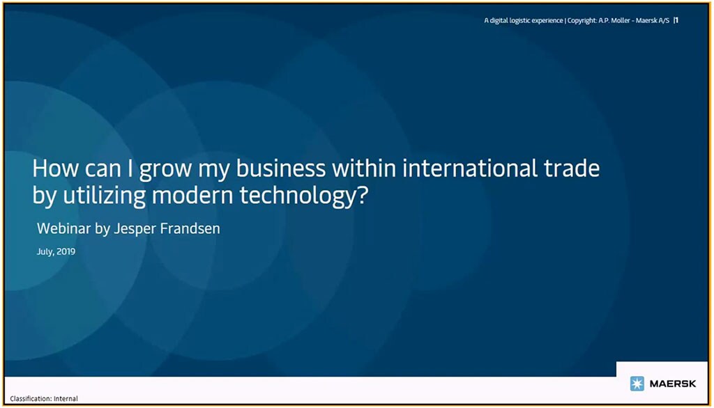 Webinar by jesper frandsen
