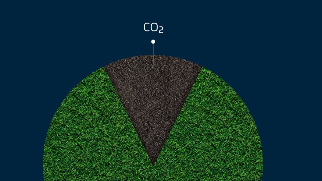Carbon dioxide illustration