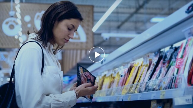 Women in a supermarket