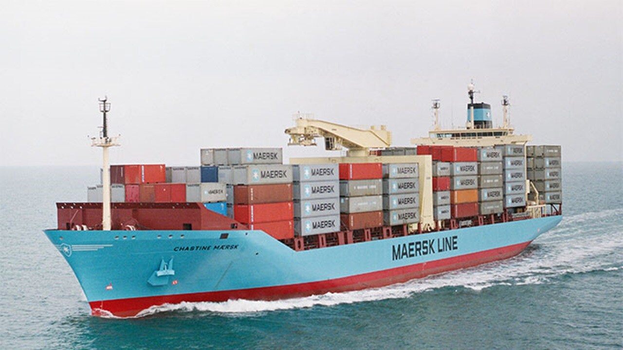 Chastine Maersk feeder