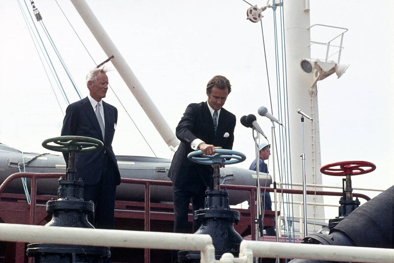 His Royal Highness Prince Henrik honored the A.P. Moller Group