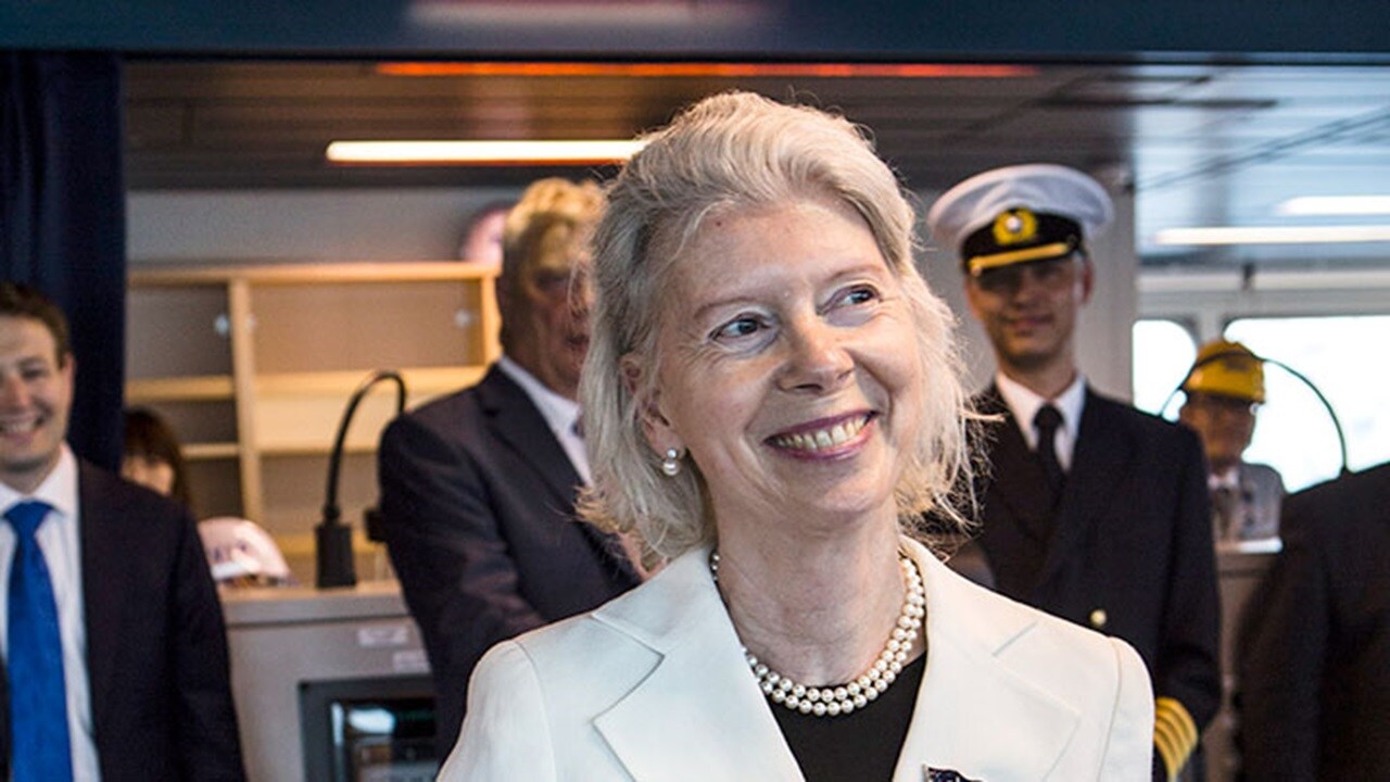 Ane Mærsk Mc-Kinney Uggla smiling portrait