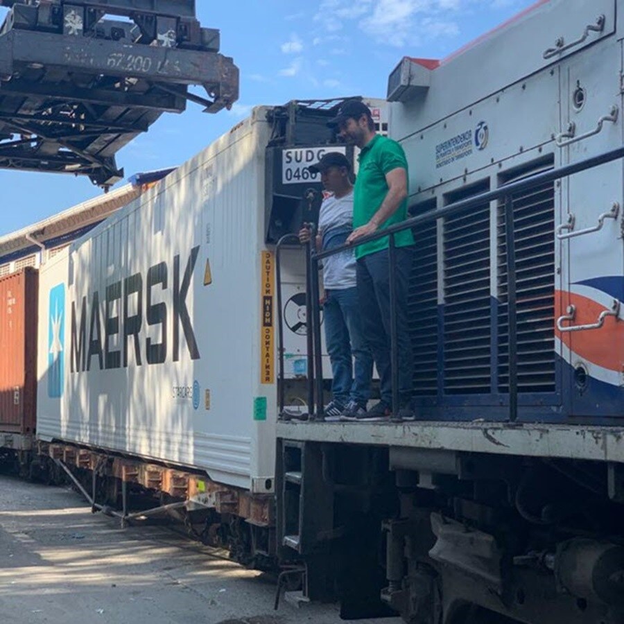 Maersk inland services