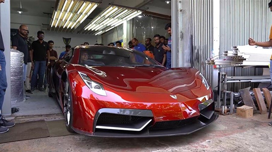 Sri Lanka's first electric supercar Maersk