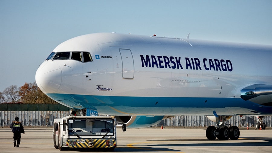 Maersk air cargo plane