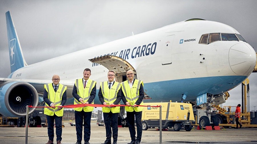 Maersk Air Cargo connecting Billund and China
