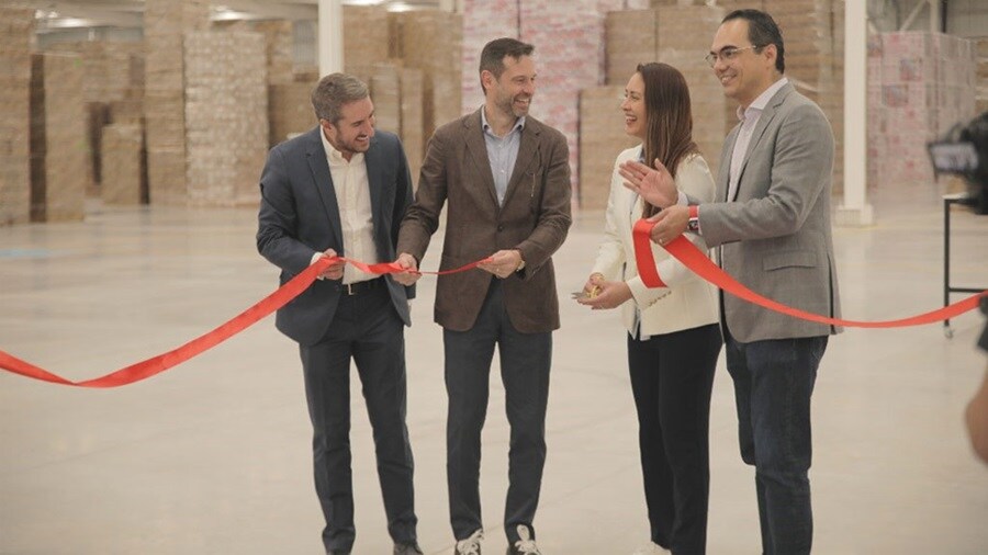 The inauguration event was attended by a delegation from Mattel Latin America