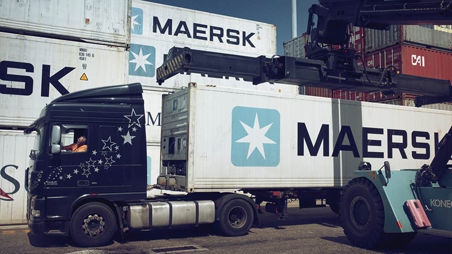 Maersk truck