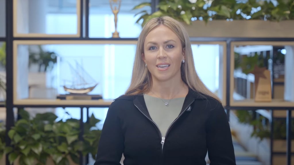 Sophia from Maersk sharing insights on FMCG supply chain solutions