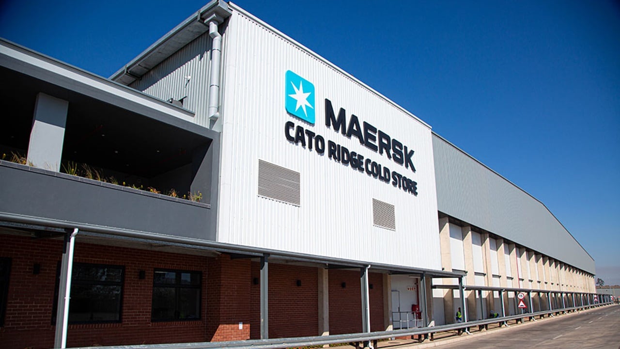 Maersk cold storage warehouse
