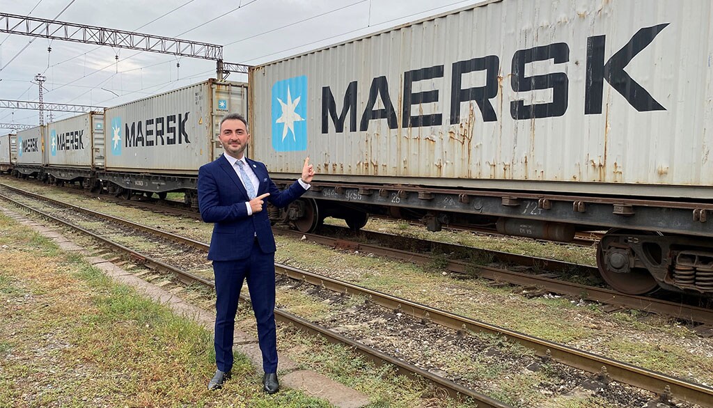 Maersk’s first block train from China arrives in