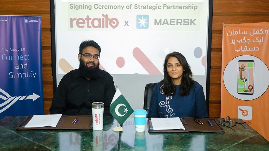 Retailo signing a strategic partnership with Maersk, Karachi, Pakistan