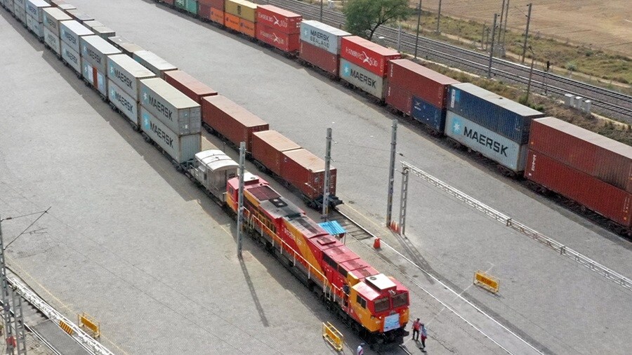 A.P. Moller Maersk launching new automotive rail service in India.