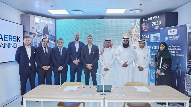 Maersk Training partners with Saudi Electric Services Polytechnic
