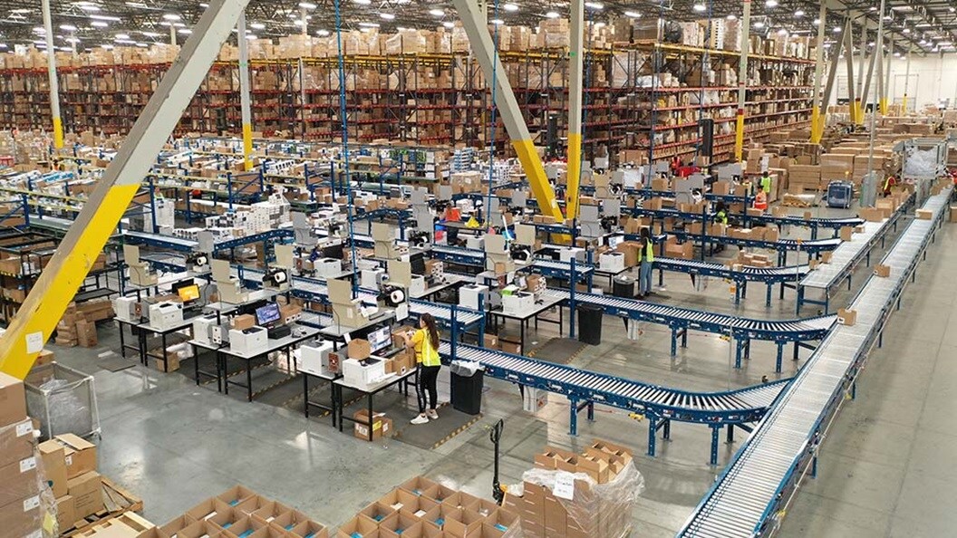 Performance Team warehouse in Los Angeles, California