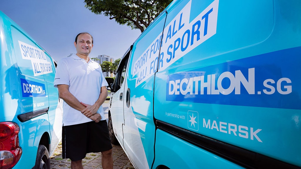 Maersk partners with Decathlon to enhance 'last-mile' service in | Maersk