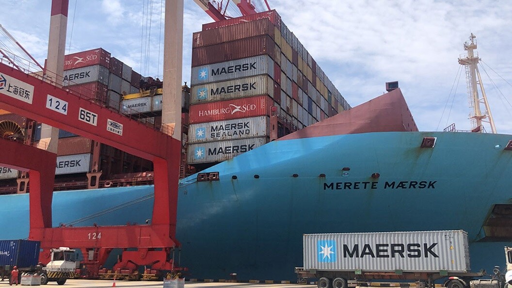 Maersk containers