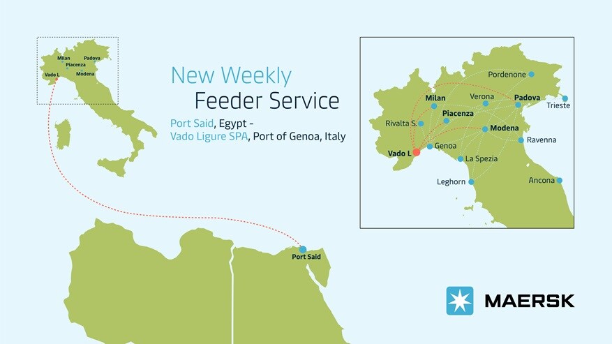 New Weekly Feeder service