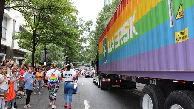 Maersk charlotte pride festival and parade