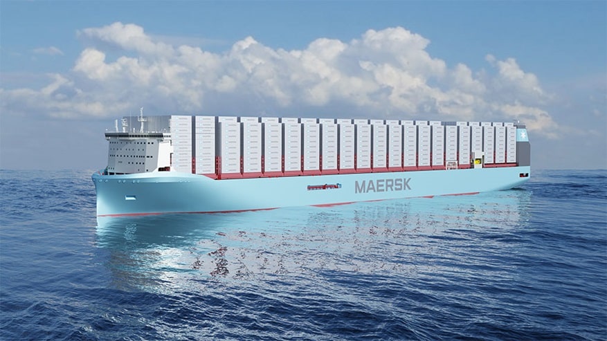 A.P. Moller - Maersk continues green transformation with six additional large container vessels