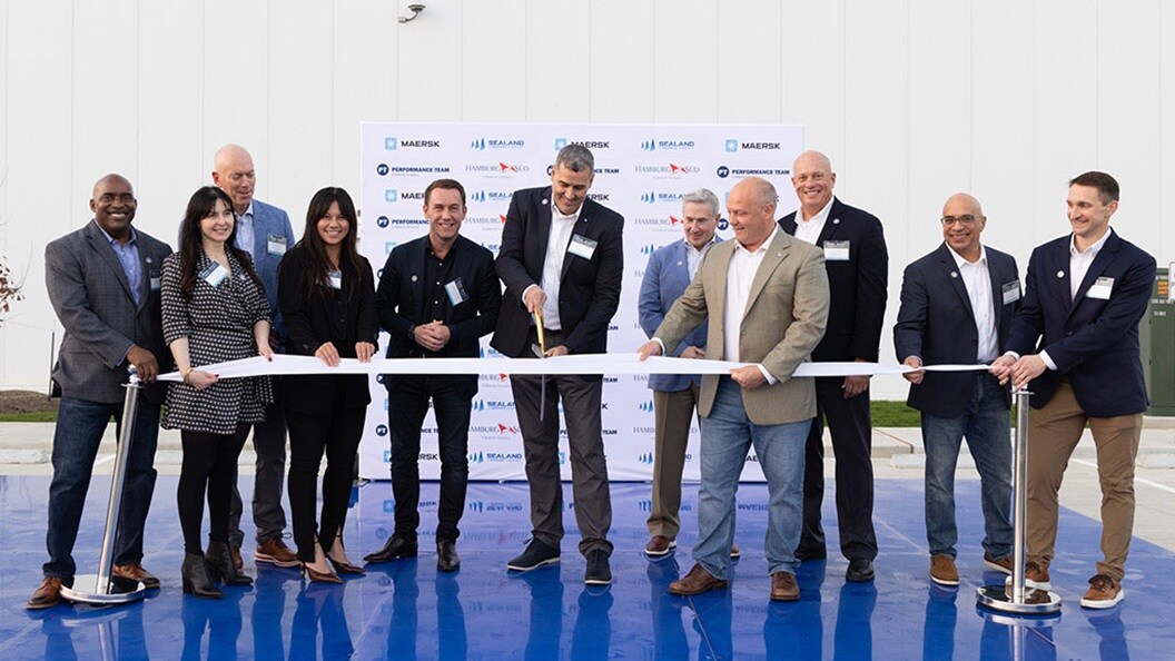 Company executives, business partners and customers participate in a ribbon-cutting ceremony on December 7th, 2022