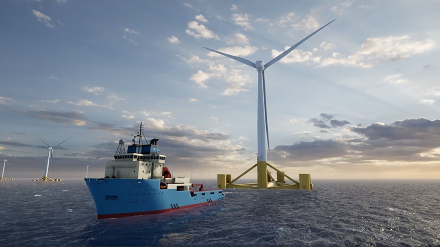 Maersk supply service wind installation