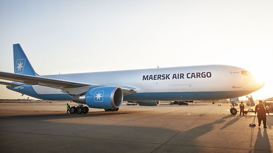 A.P. Moller - Maersk launches new US-China air cargo link