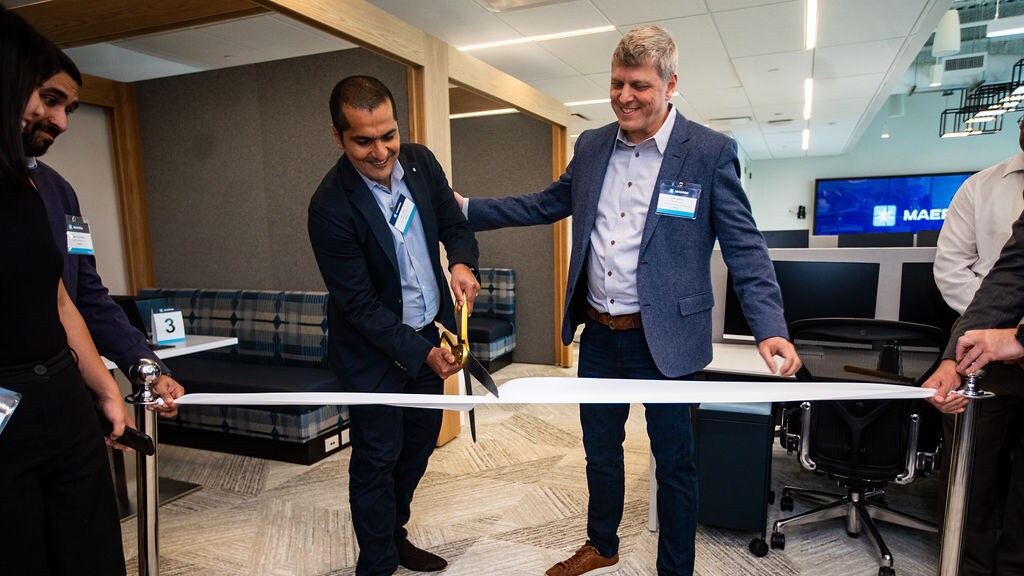 Maersk Innovation Center opens to accelerate supply chain innovation at