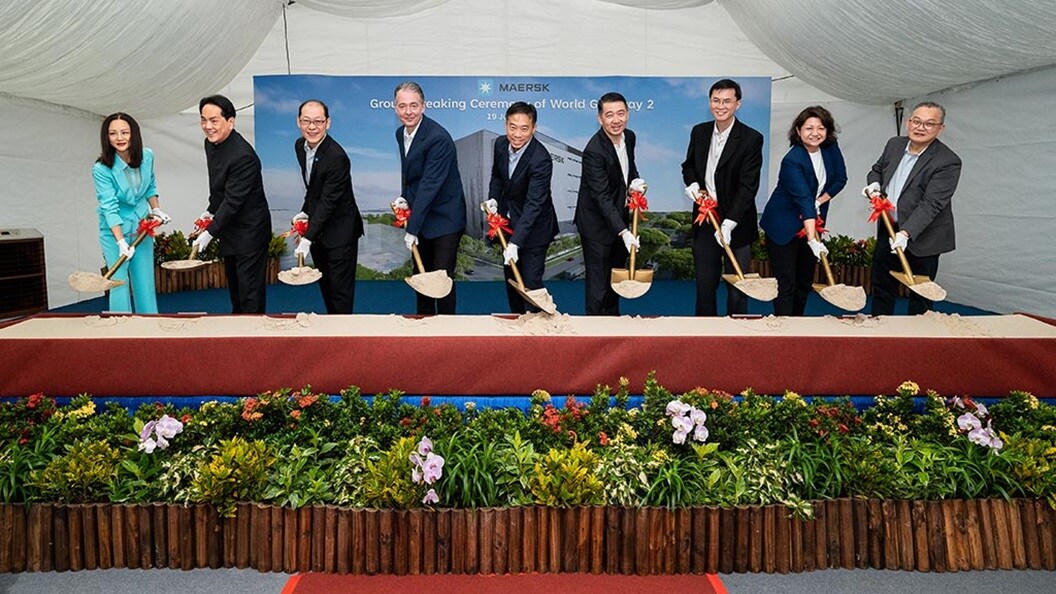 Maersk / World Gateway 2 - The ground-breaking ceremony