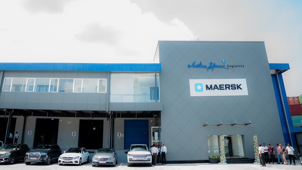 Maersk warehouse opening in Srilanka