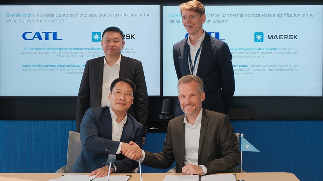 Maersk and CATL Forge Global Strategic Partnership