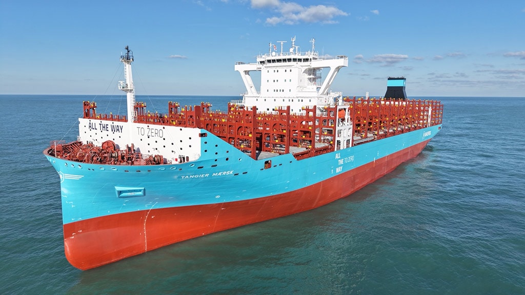 Maersk deploys first vessel in new mid-size class | Maersk