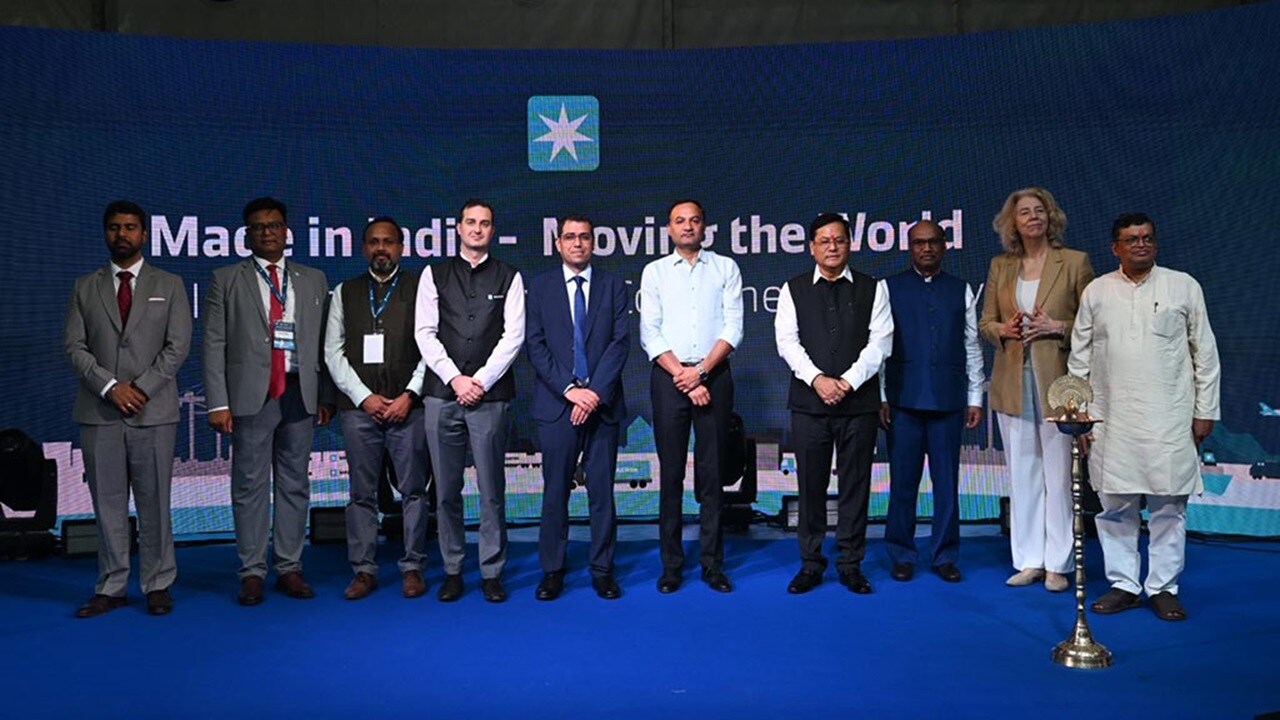 Maersk’s first Indian manufactured shipping container Event