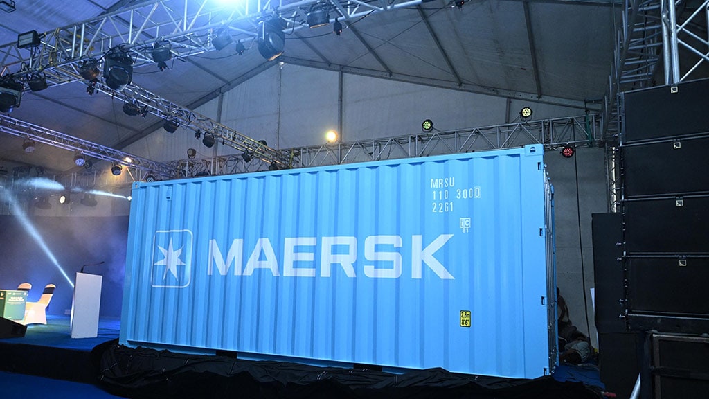 Union Minister Sonowal unveils Maersk’s first Indian manufactured shipping container | Maersk