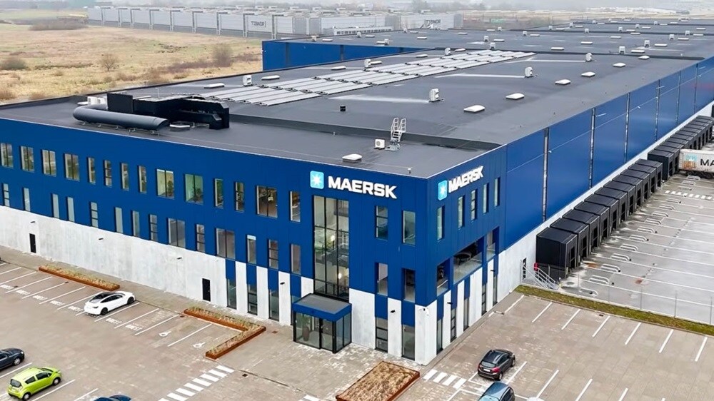 Maersk logistics warehouse facility