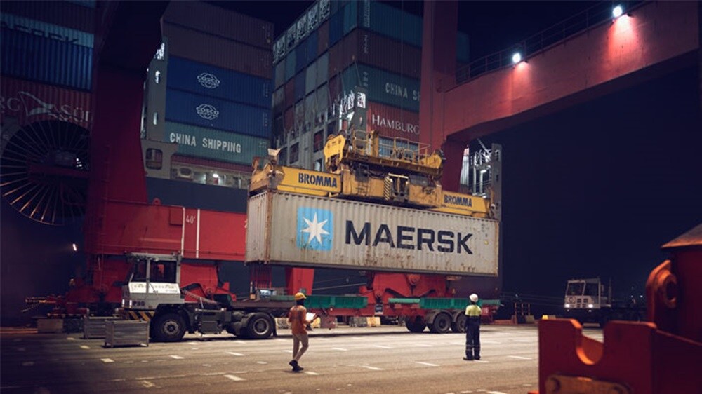 Maersk M&R mobile app