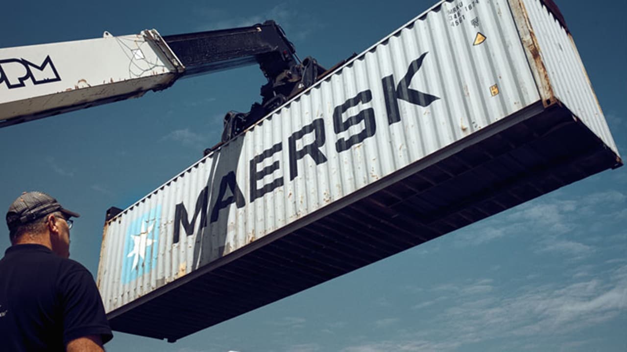 Maersk container sales